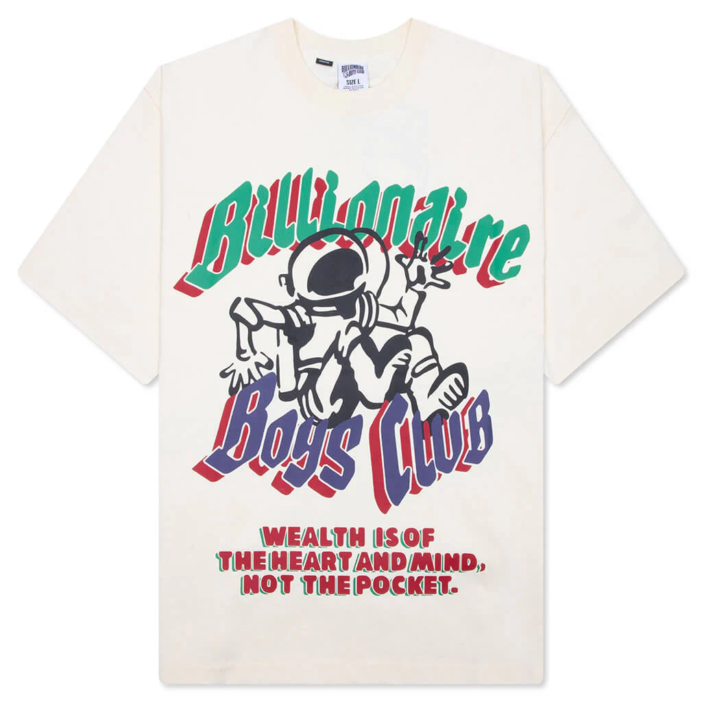 Dancetronaut Cropped Tee - Winter White