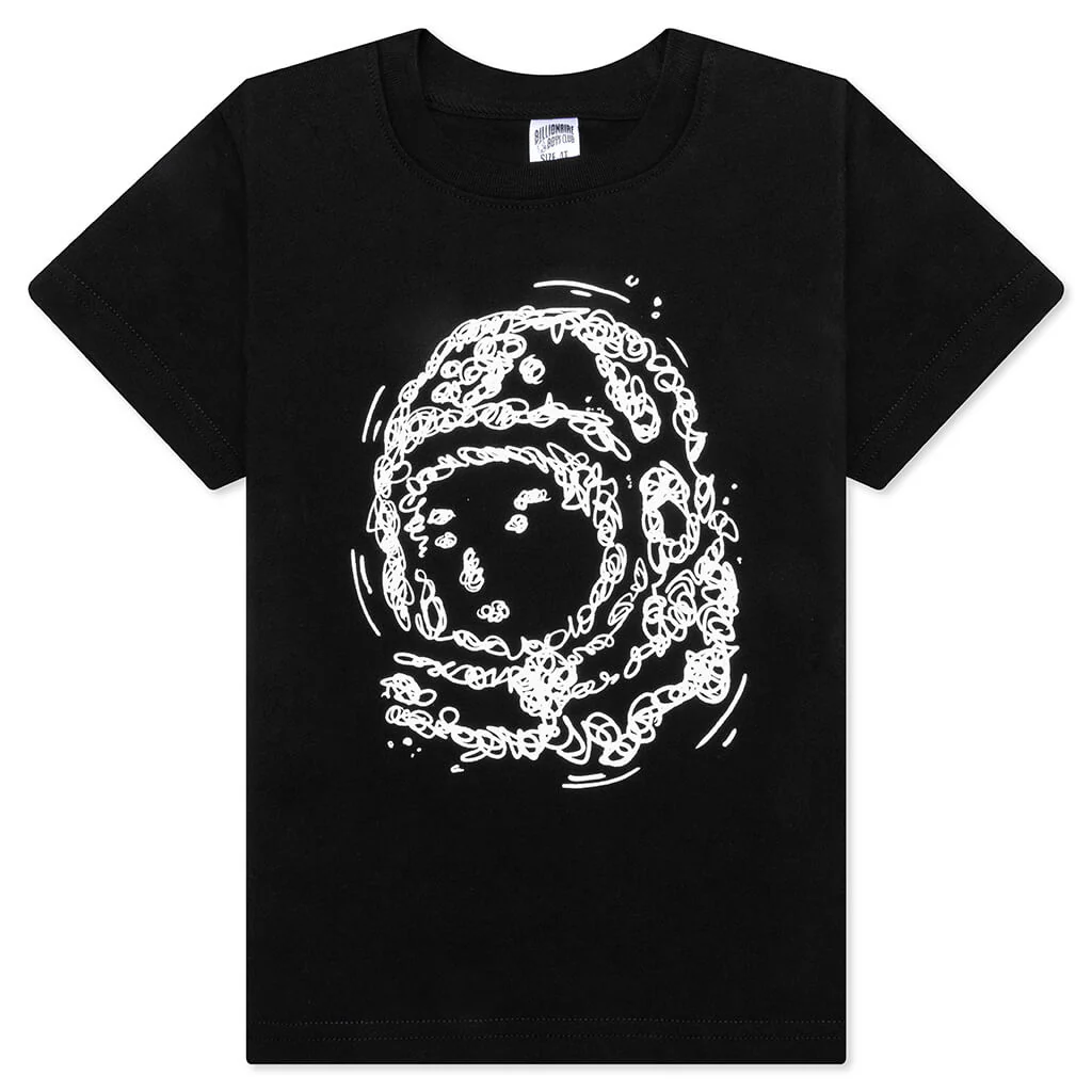Kids BB Dust Helmet S/S Tee - Black