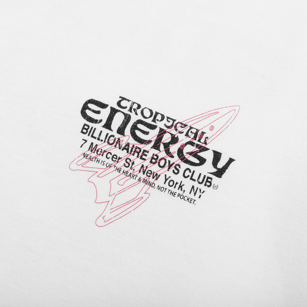 BB Energy S/S Tee - Bleach White - Image 4