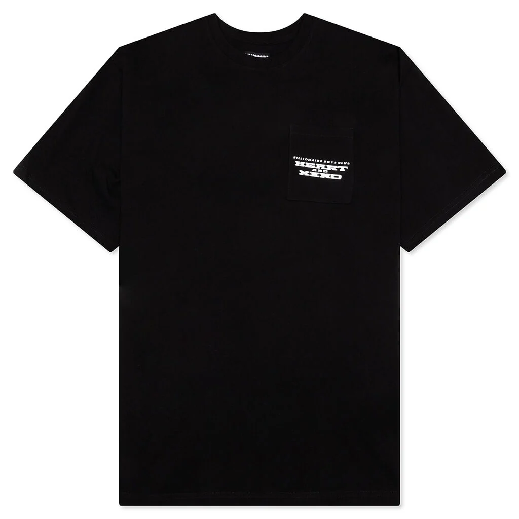 BB Heart S/S Knit - Black