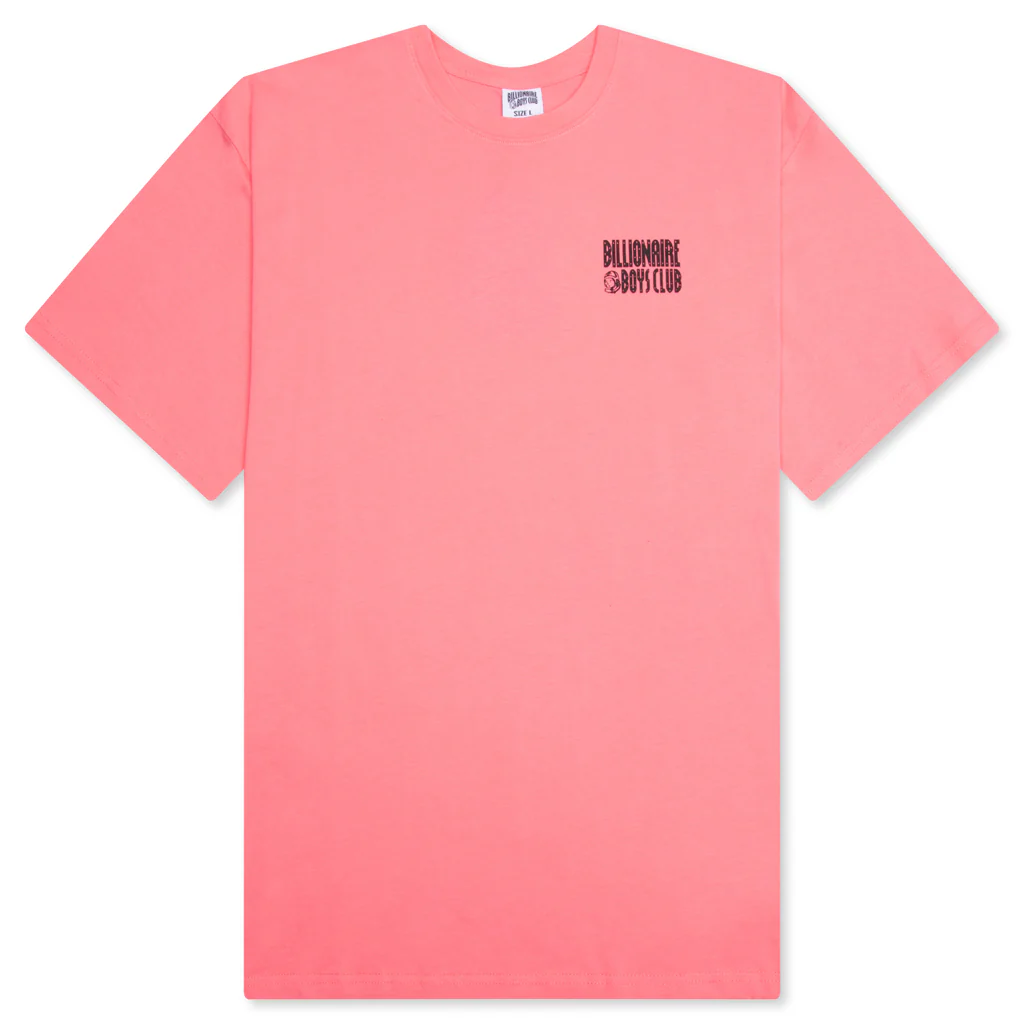 BB Heart S/S Tee - Strawberry Pink