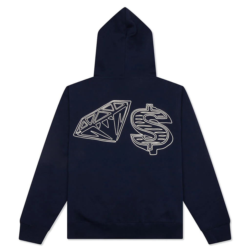 Karat Hoodie - Navy Blazer - Image 2