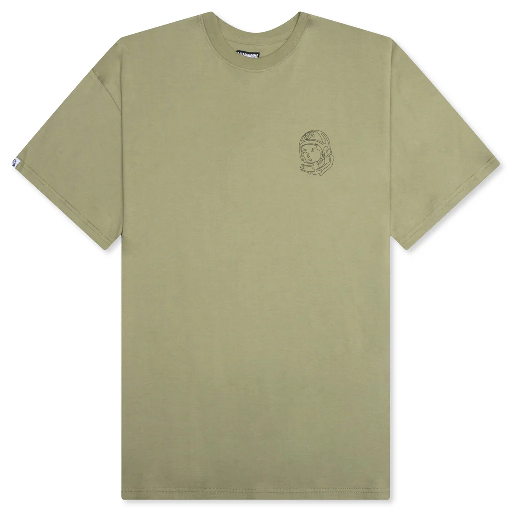 BB Linework S/S Knit - Oil Green