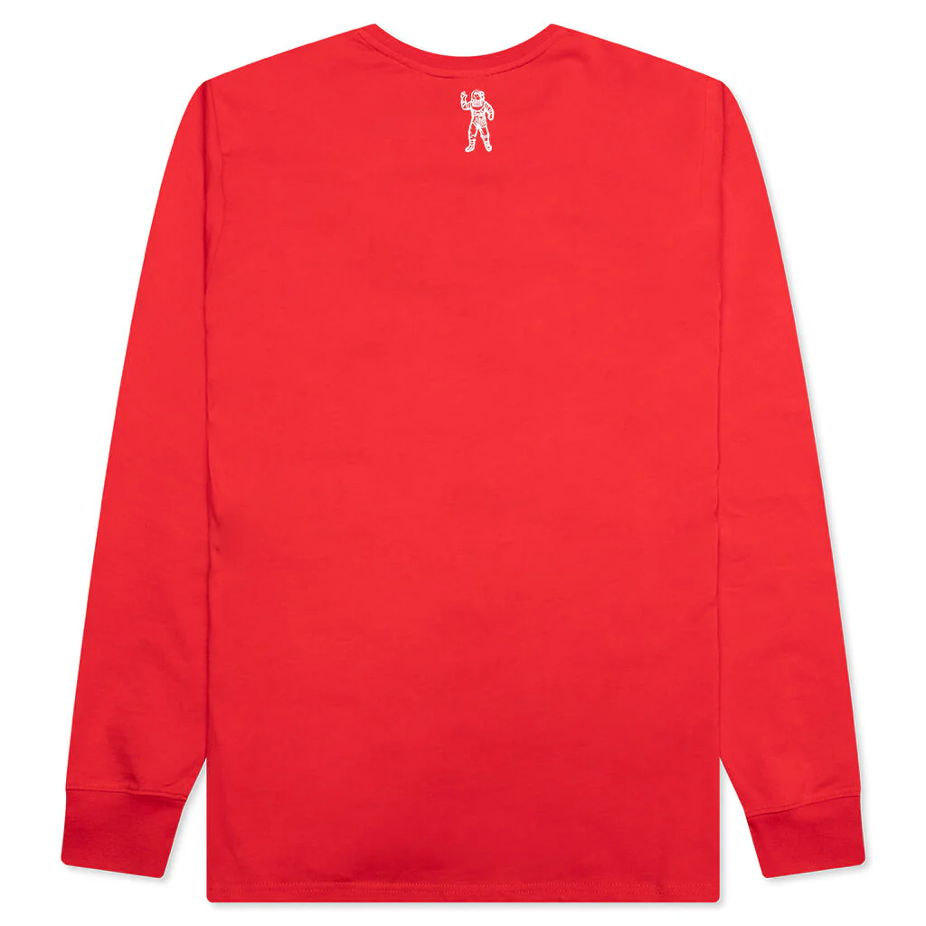 BB Long Sleeve Arch - Racing Red - Image 2