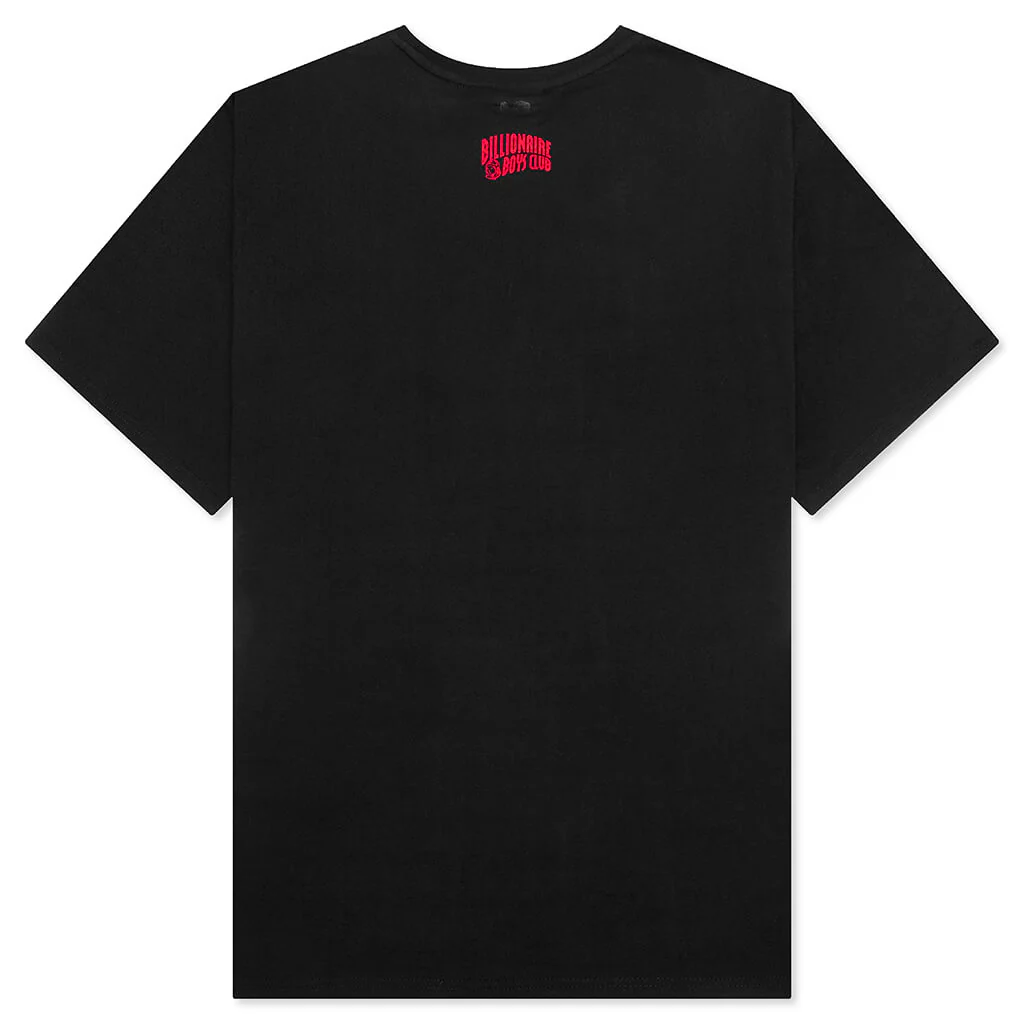 BB Molecules S/S Tee (Temp Color Change Print) - Black - Image 2