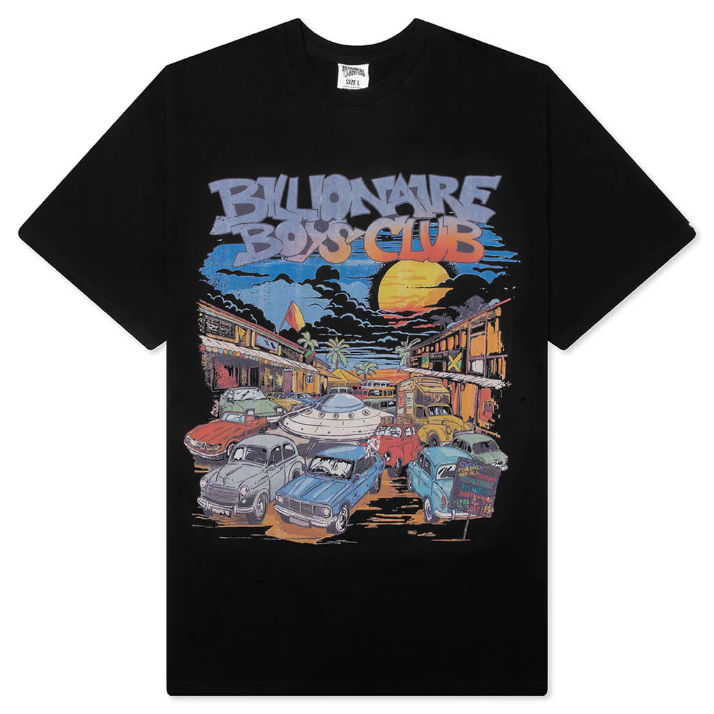 Partay Oversized Tee - Black