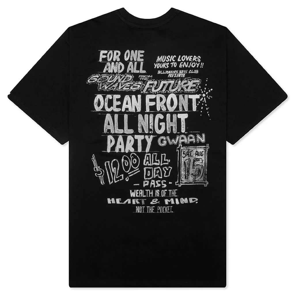 Partay Oversized Tee - Black - Image 2
