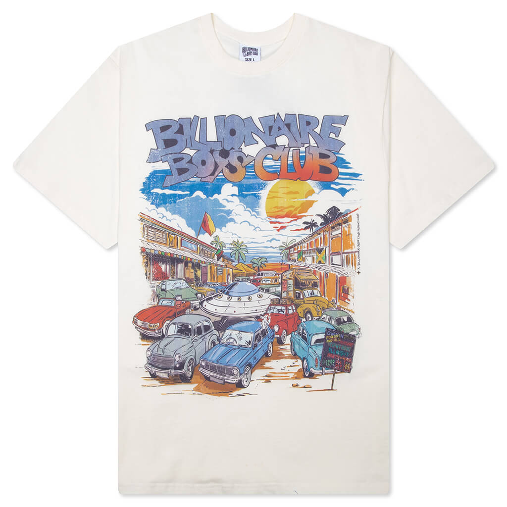 Partay Oversized Tee - Winter White