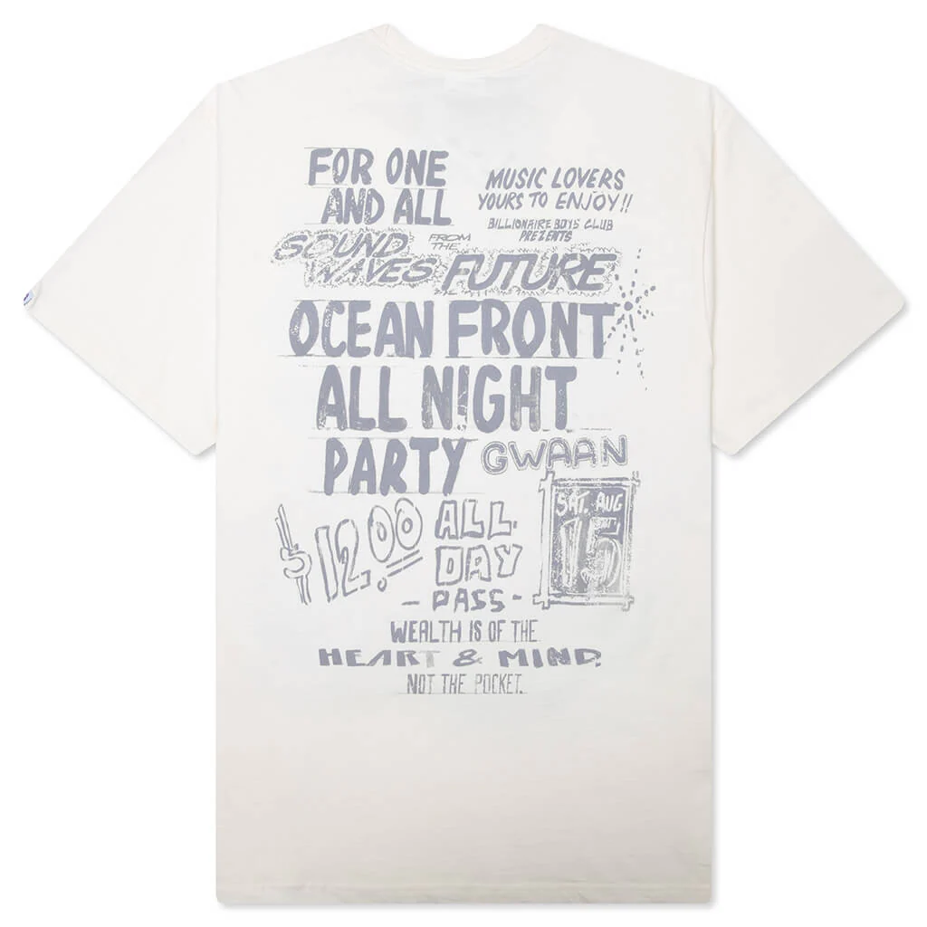 Partay Oversized Tee - Winter White - Image 2