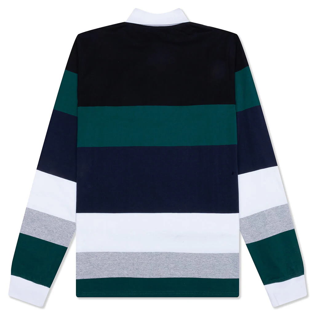Rugby Jersey L/S Polo - Black - Image 2