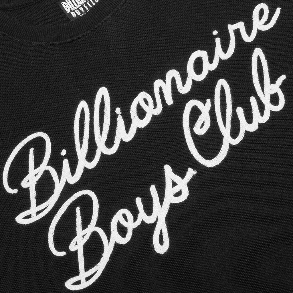 BB Signature Crewneck Sweatshirt - Black - Image 3