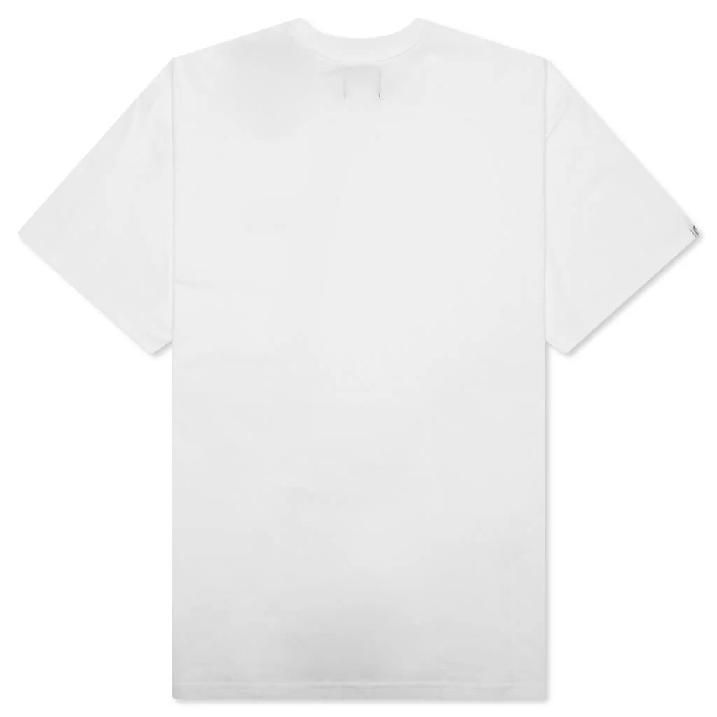 BB Small Arch S/S Knit - Bleach White - Image 2