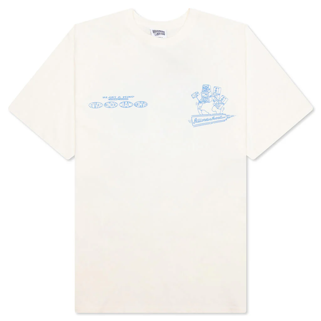Sound Waves Tee - Winter White