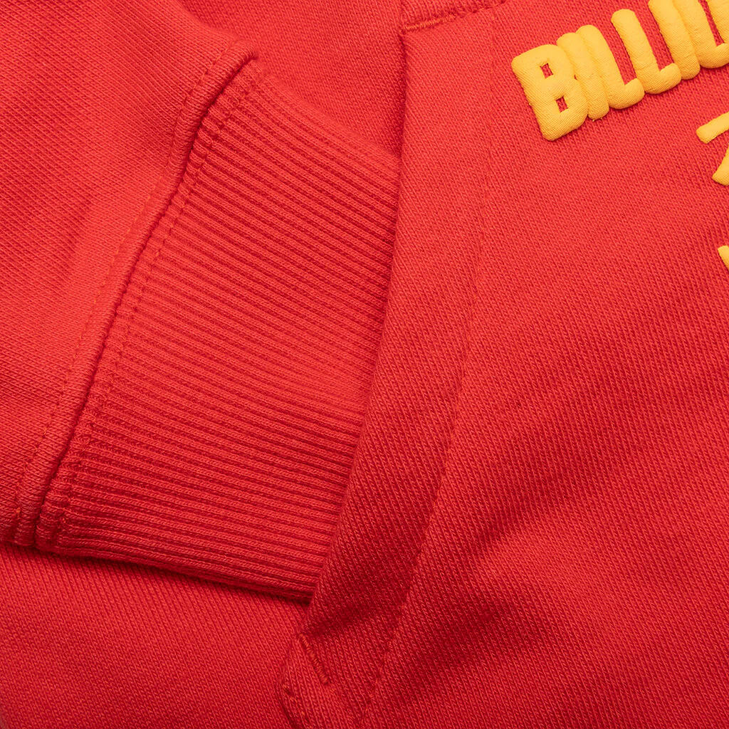Kids BB Space Rodeo Hoodie - Poppy Red - Image 4