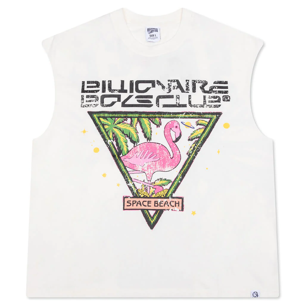 BB Space Sleeveless Knit - White