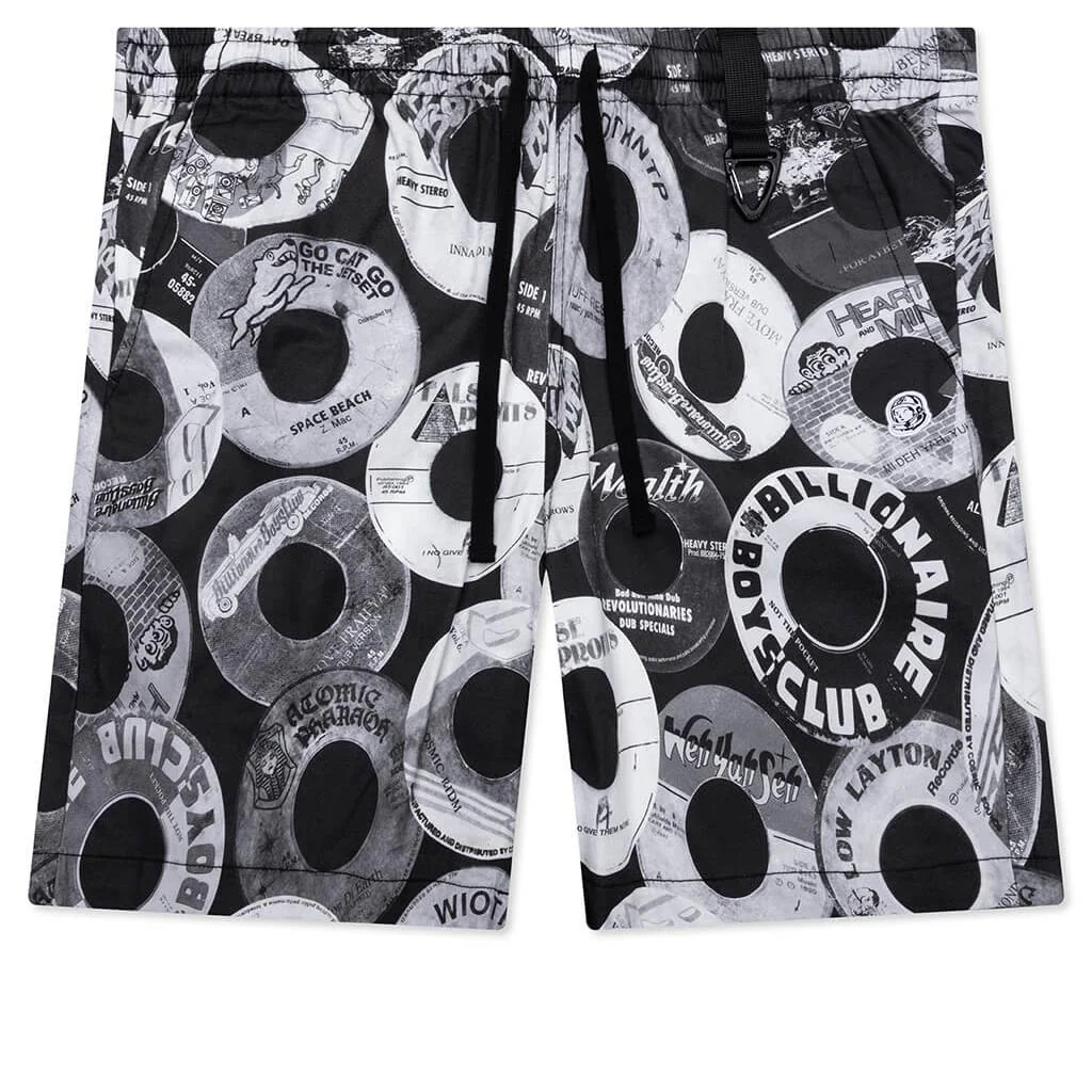 Vinyl Shorts - Black