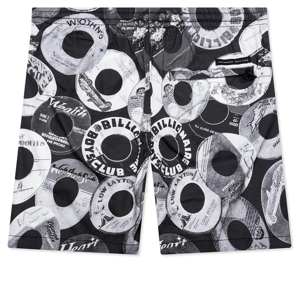 Vinyl Shorts - Black - Image 2