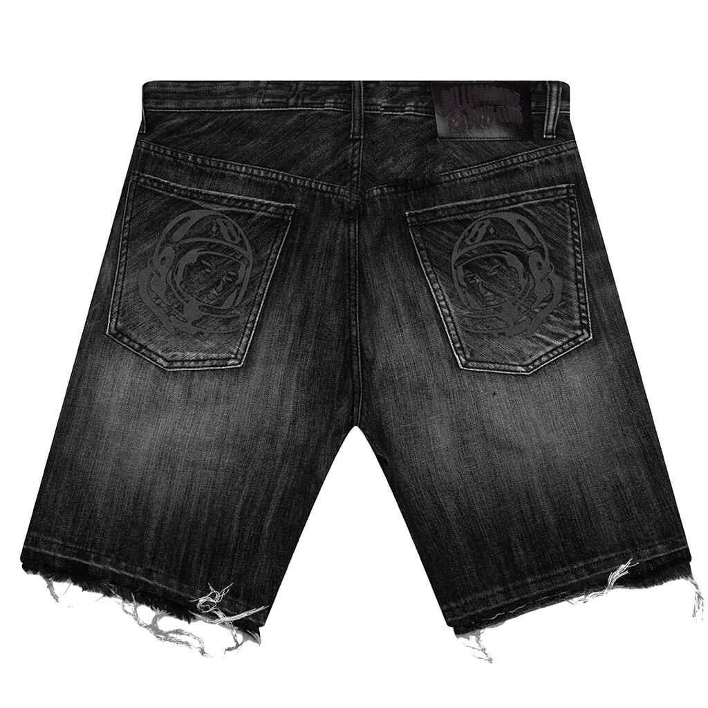 Cadet Crater Black Jean Shorts - Crater Black - Image 2
