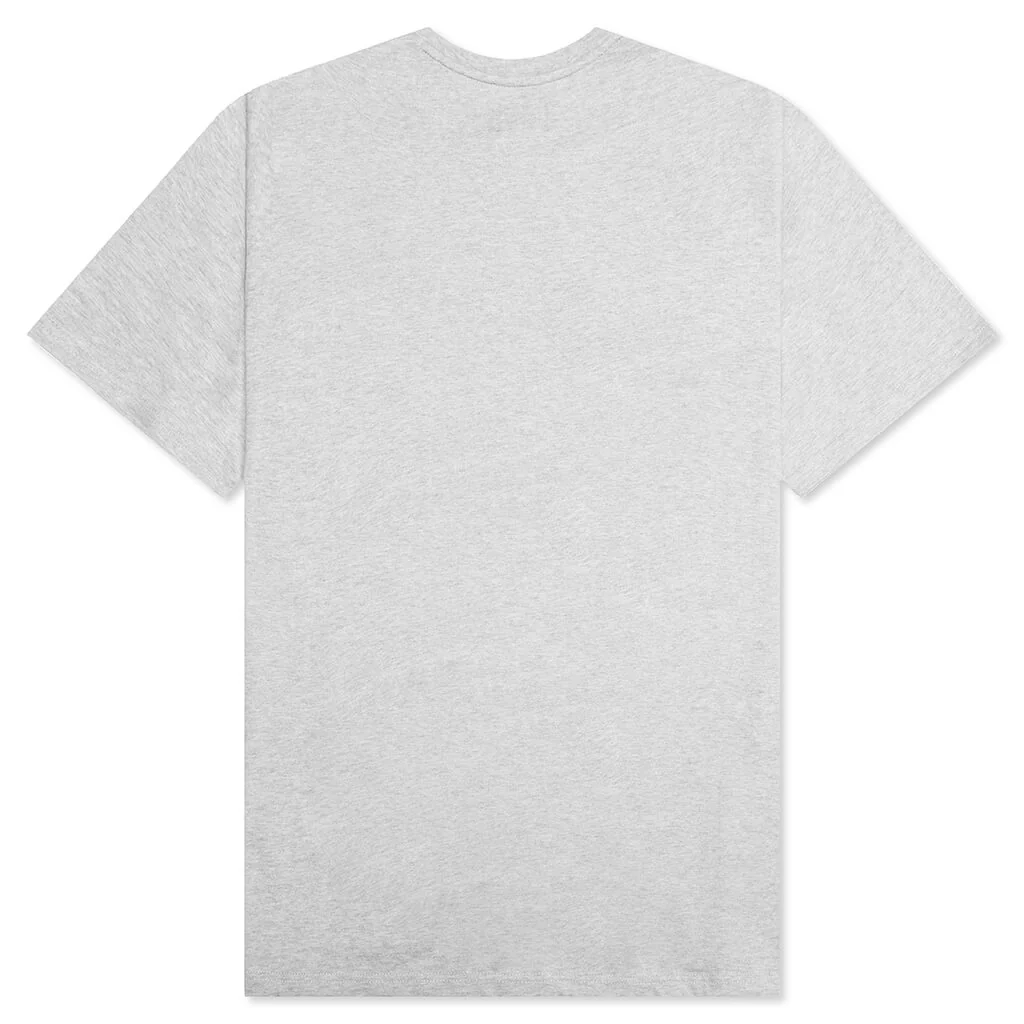 Club S/S Knit - Heather Grey - Image 2