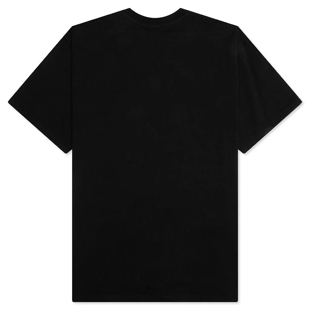 Gray Horizon S/S Knit Oversized Fit Shirt - Black - Image 2