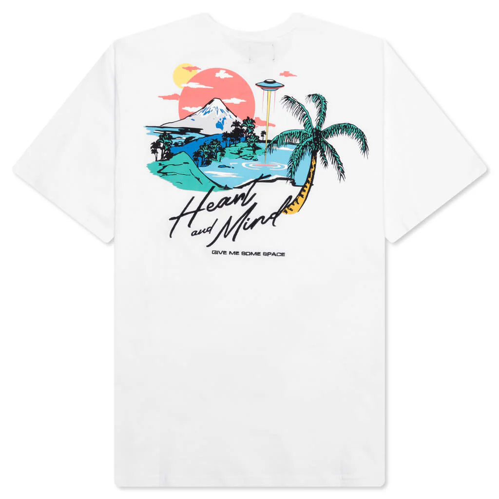 Heart and Mind S/S Knit - Bleach White - Image 2