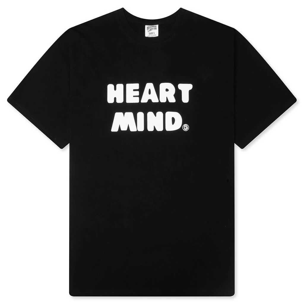 Heart Mind S/S Tee - Black