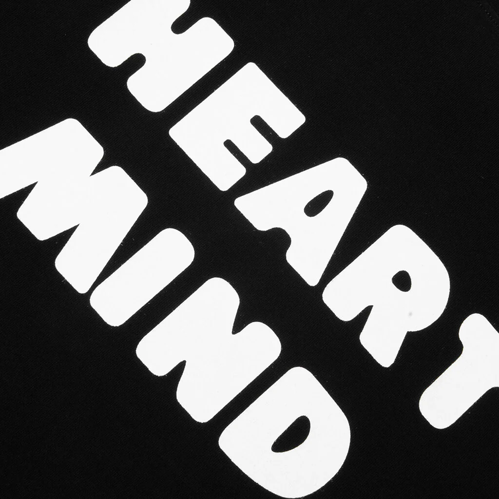 Heart Mind S/S Tee - Black - Image 3