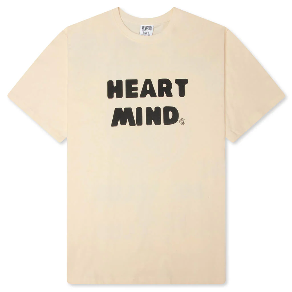 Heart Mind S/S Tee - Ecru