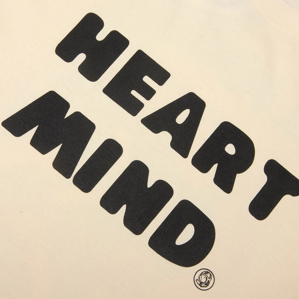 Heart Mind S/S Tee - Ecru - Image 3