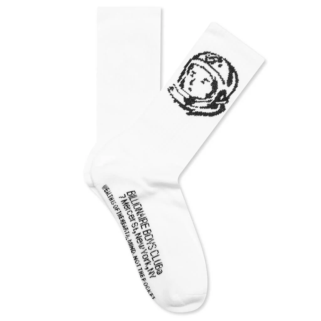 Helmet Socks - Bleach White