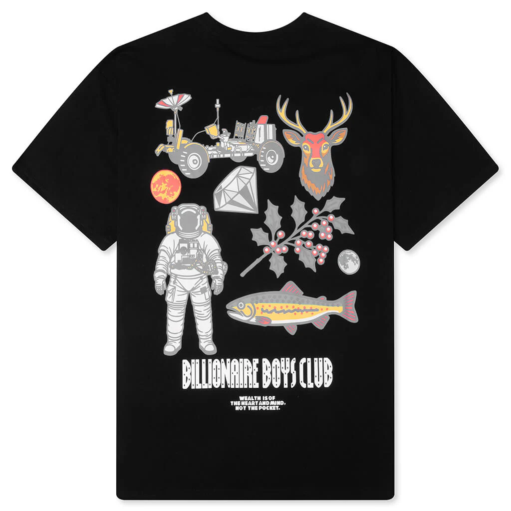 Outside S/S Tee - Black - Image 2