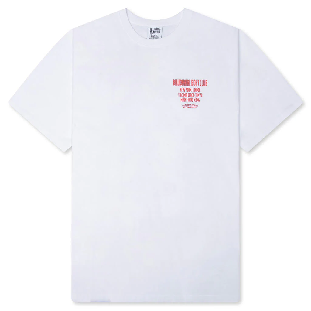 Outside S/S Tee - White