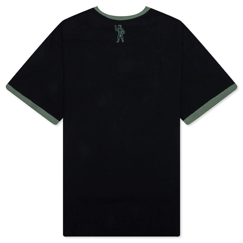 Record S/S Knit Shirt- Black - Image 2
