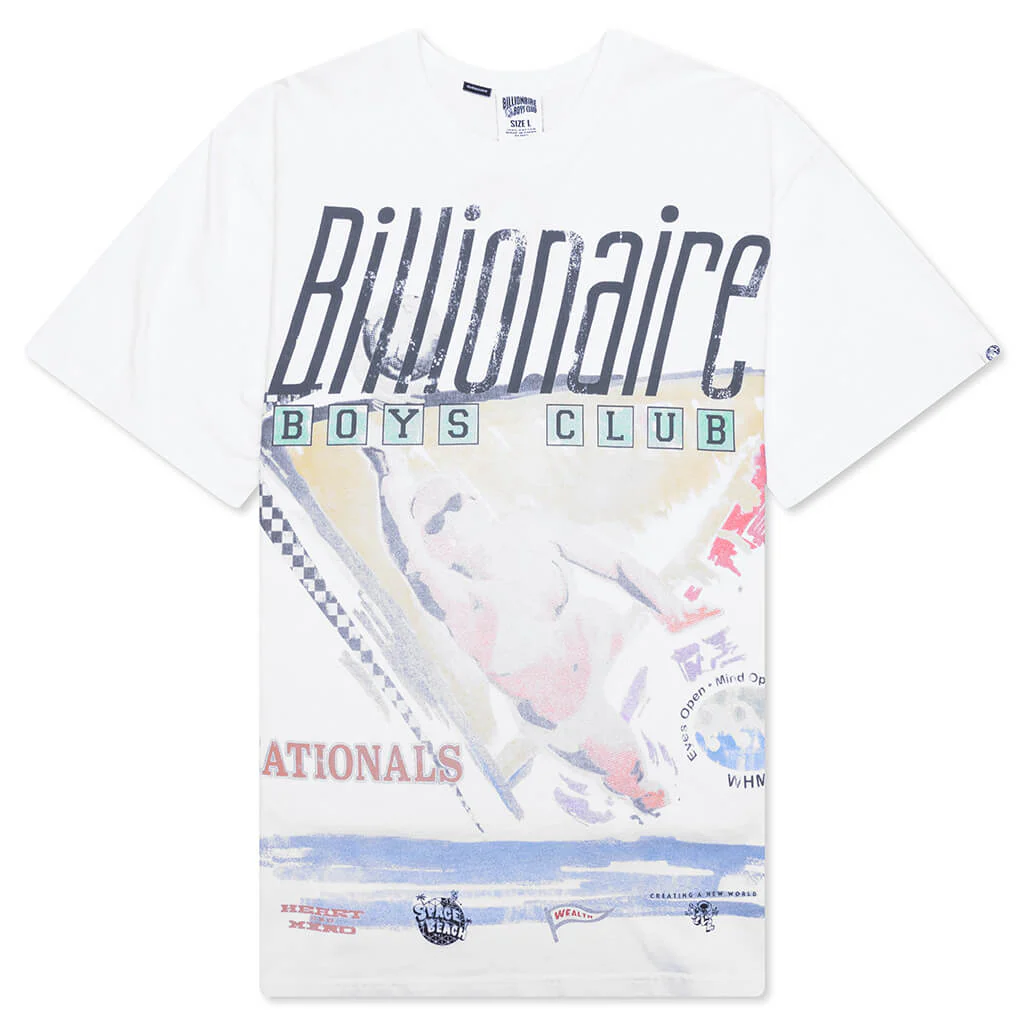 Sighting S/S Oversized Knit Shirt - White