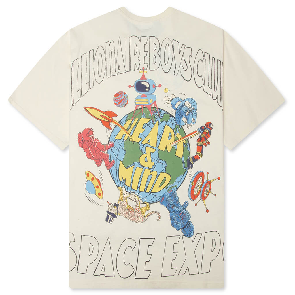 Space Expo S/S Knit Tee - Gardenia - Image 2