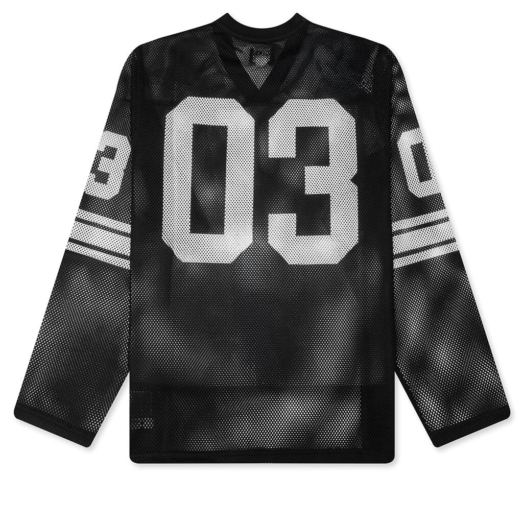Zone L/S Knit Jersey - Black - Image 2