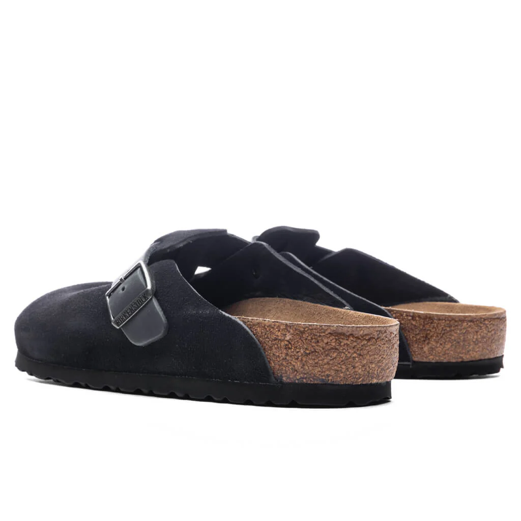 Boston Mixed Leather - Midnight - Image 3