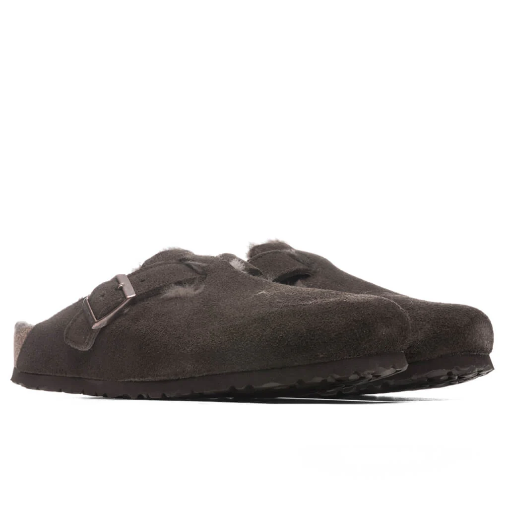 Wide Boston Shearling - Mocha - Image 3