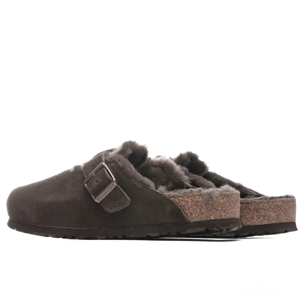 Wide Boston Shearling - Mocha - Image 4