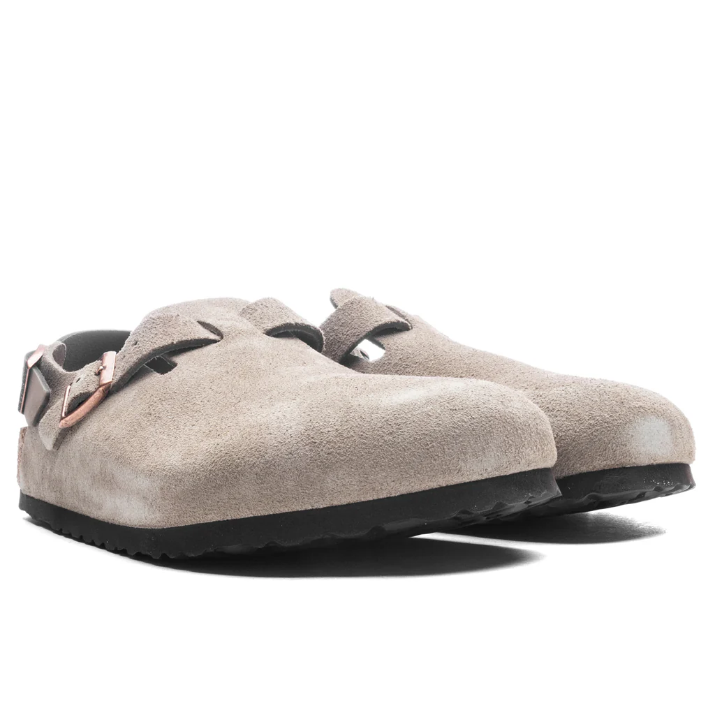 Wide Tokio Suede Leather - Taupe - Image 2