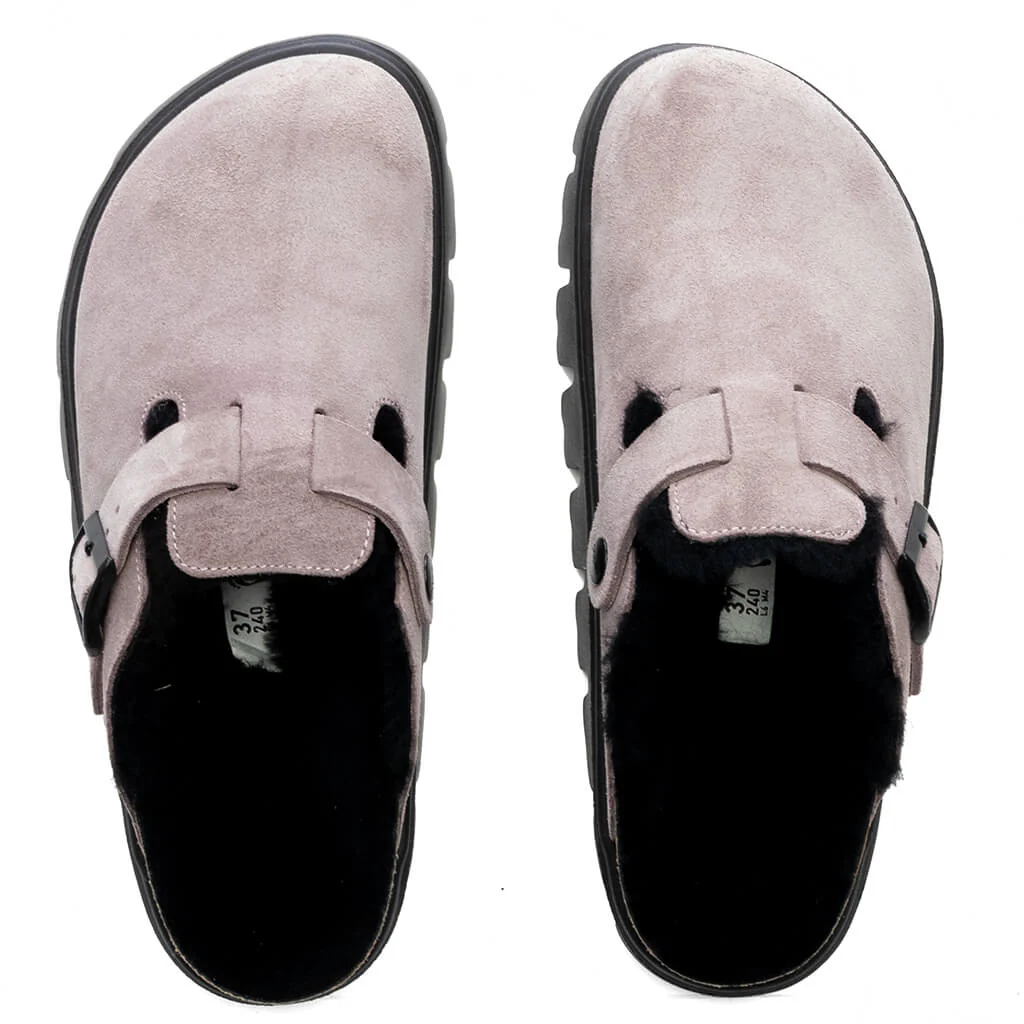 Women's Boston Chunky Shearling - Faded Purple/Black - Image 4