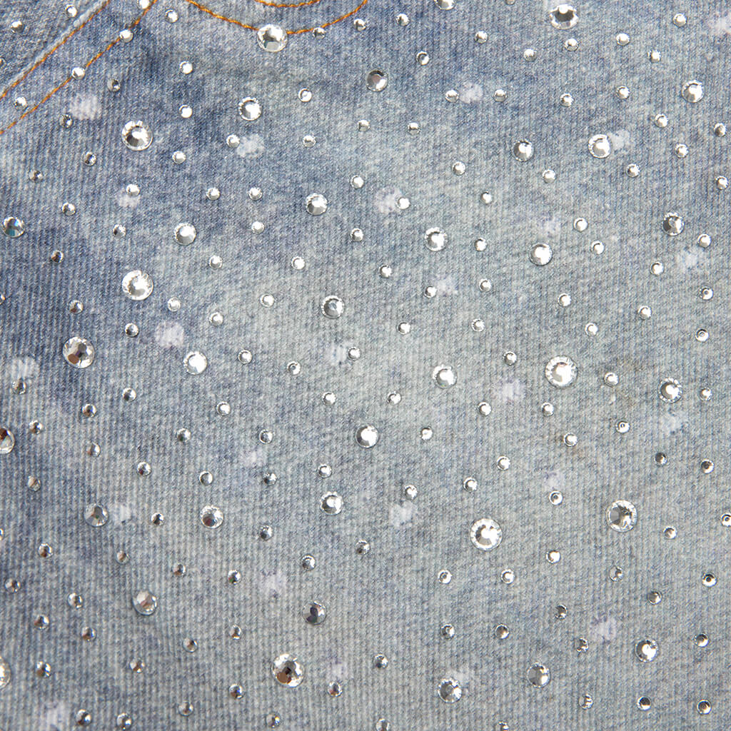 20K Swarovski Diamond Boro Jean - Blue - Image 5