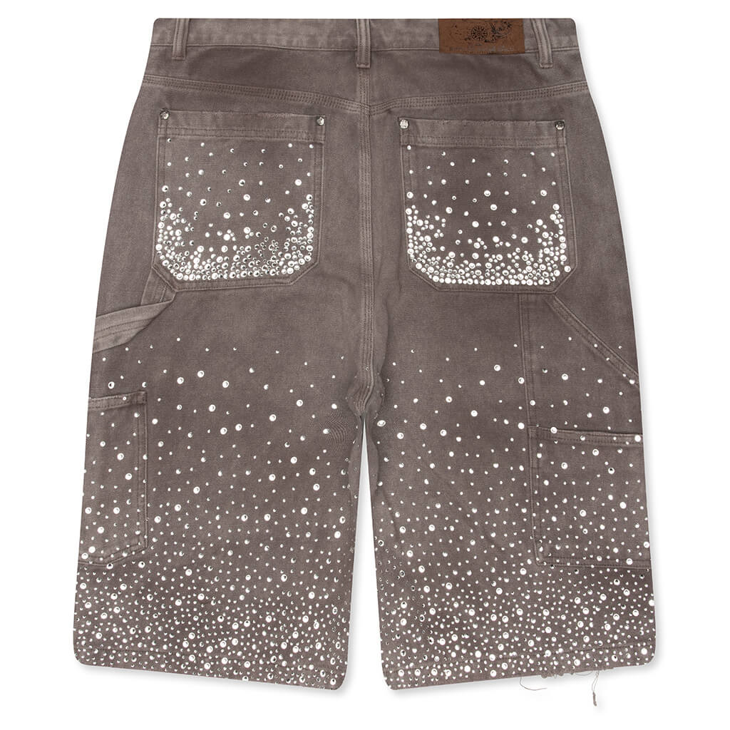 20K Diamond Jorts - Brown - Image 2