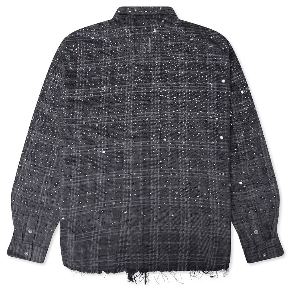 20K Pearl Diamond Shirt - Black/Gray - Image 2