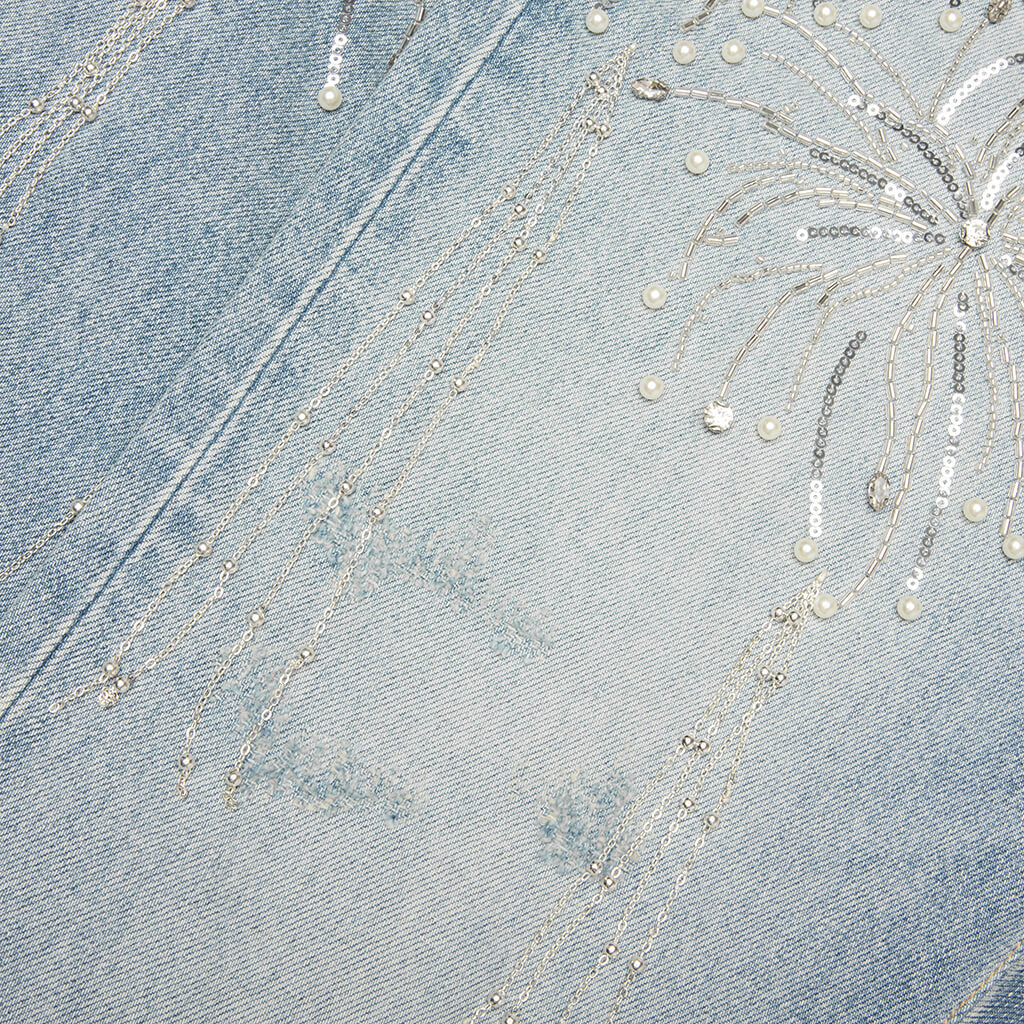 Fireworks Washed Denim Pant - Blue - Image 5