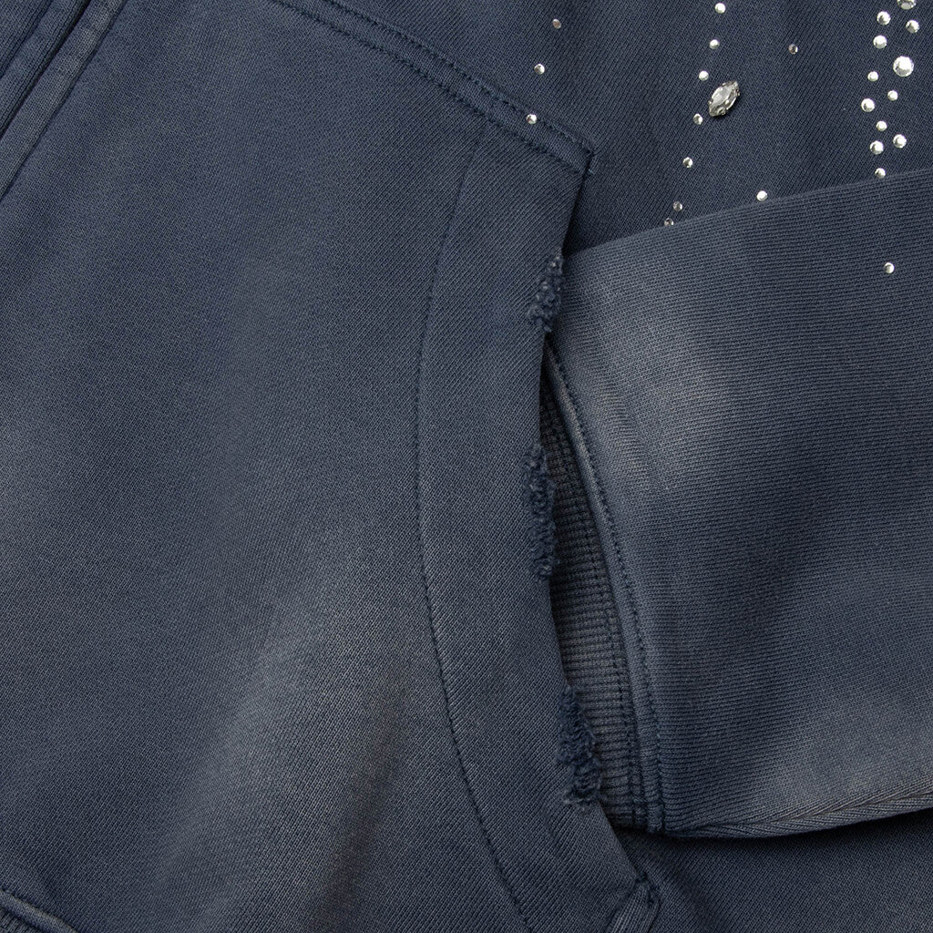 20K Stellar Diamond Hoodie - Blue - Image 4