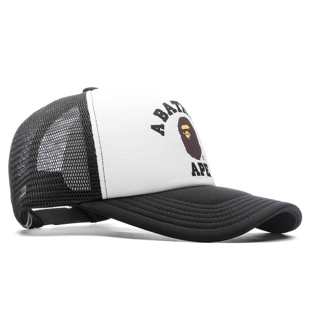 College Mesh Cap - Black - Image 3
