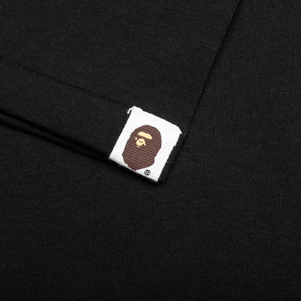 Kid's Colorful A Bathing Ape Logo Tee - Black - Image 5