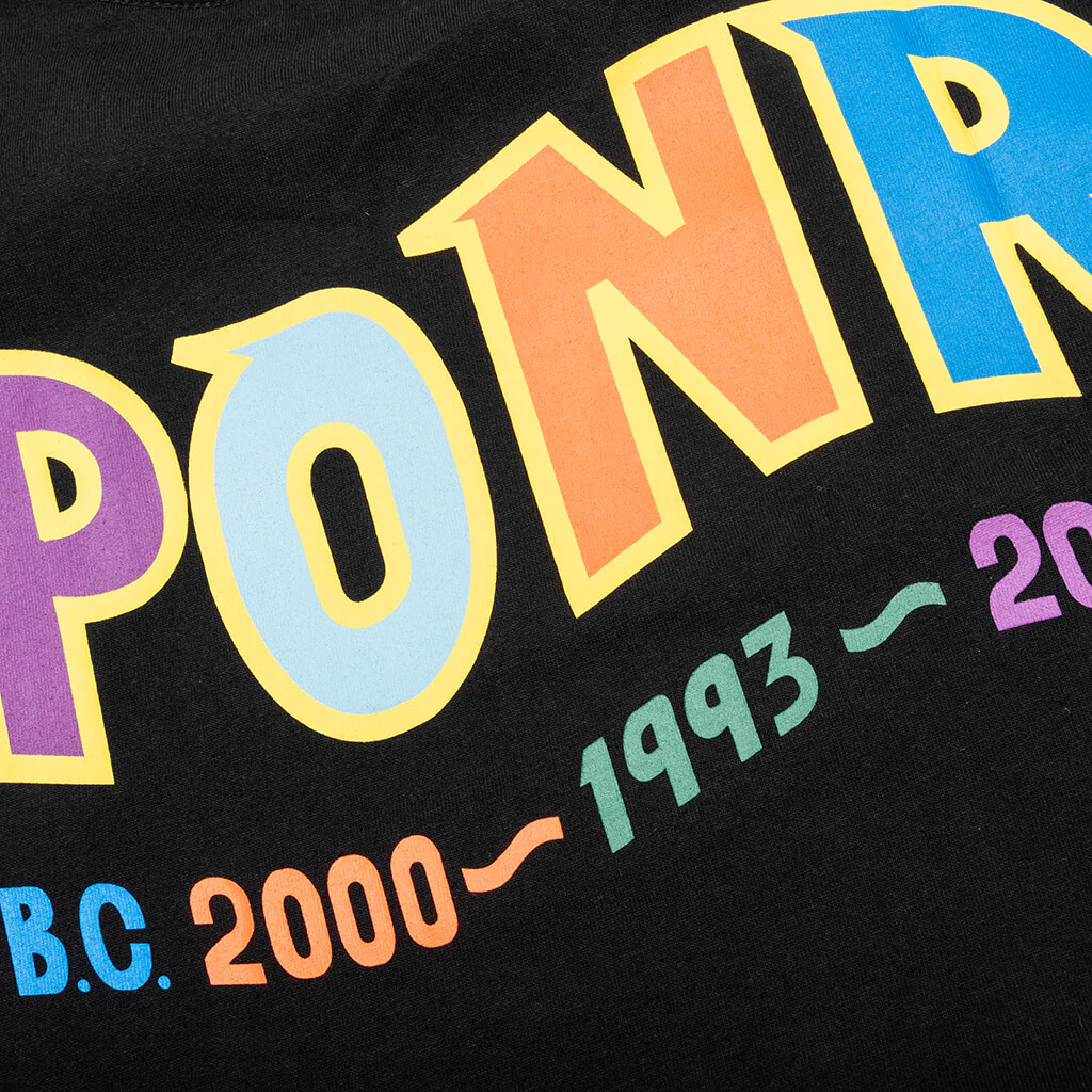 Colors Shark Ponr Tee - Black - Image 3
