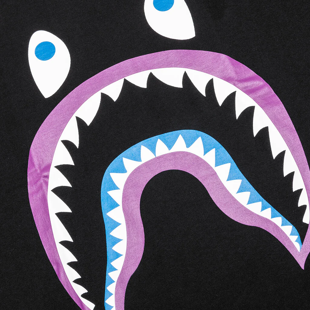 Colors Shark Ponr Tee - Black - Image 4